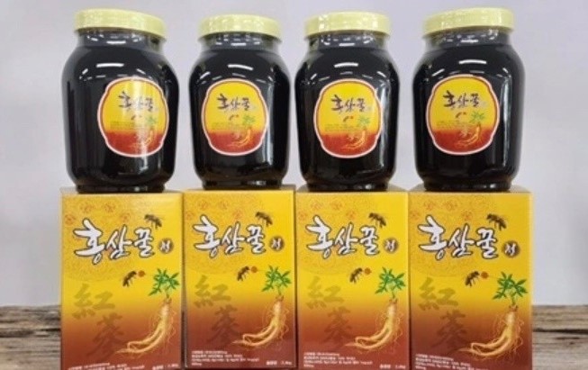 홍삼꿀청 1박스(8병) 2.4kg